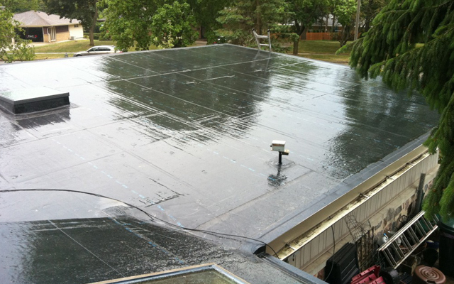 EDPM Rubber Roofing Instalations